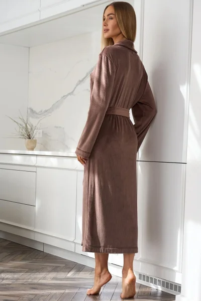 Dámský župan Aura - Hnědá
