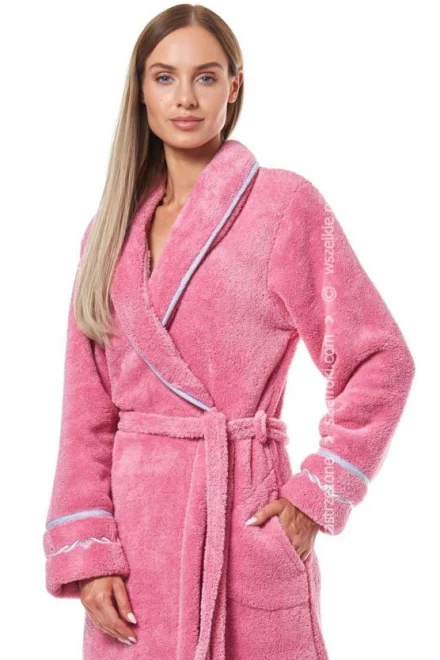 Dámský župan 9141 Mona MNK Candy - Růžová