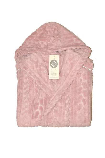 Dámský župan 2170 Bella - soft - Starorůžová