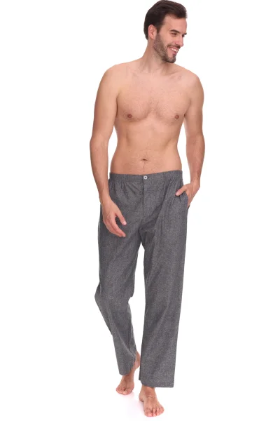 Pánské pyžamové kalhoty Zeus - Šedá