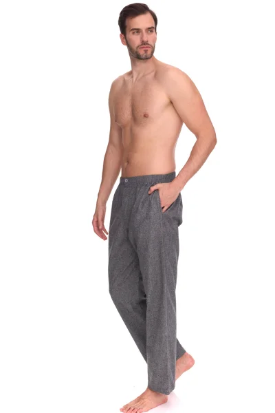 Pánské pyžamové kalhoty Zeus - Šedá