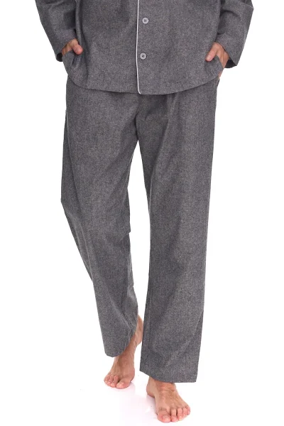 Pánské pyžamové kalhoty Zeus - Šedá