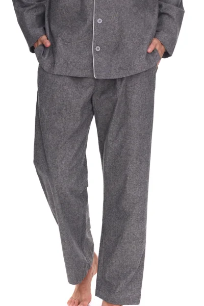 Pánské propínací pyžamo Zeus - Šedá