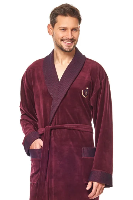 Pánský župan 9101 BJ - Bordó