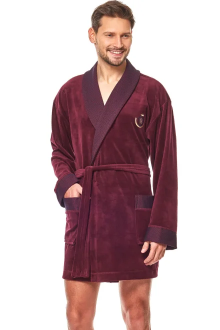 Pánský župan 9101 BJ - Bordó