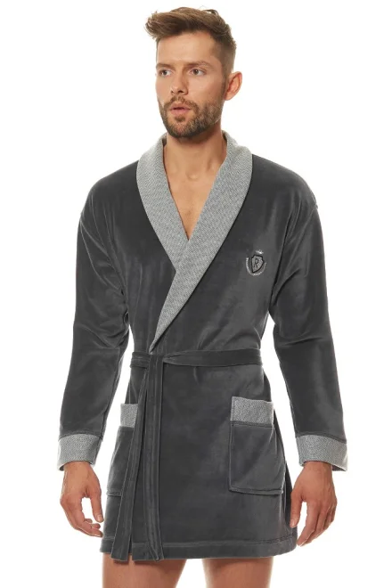 Pánský župan 9101 BJ - Grafit