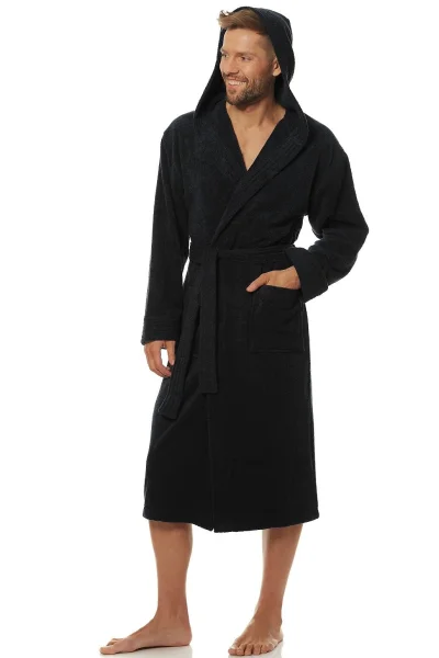 Pánský župan 2104 - Antracitová