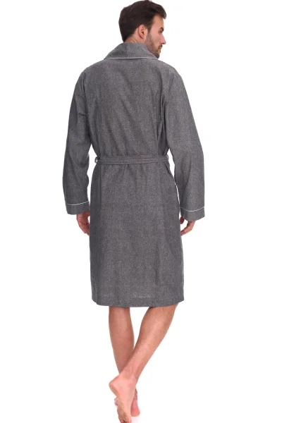 Pánský župan Zeus - bavlna - Šedá