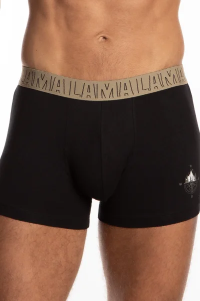 2 PACK boxerky M-1058SZG - Khaki