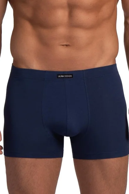 3 PACK boxerky M-1087 - Světlemodrá-tmavěmodrá