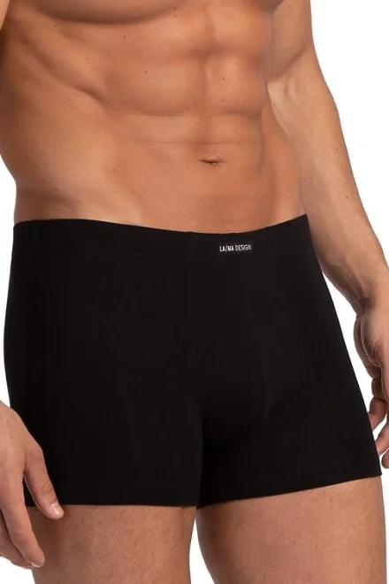 3 PACK boxerky M-1087 - Světlemodrá-tmavěmodrá