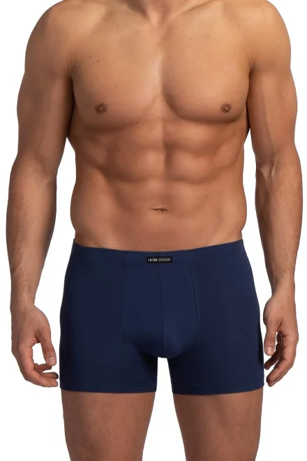 3 PACK boxerky M-1087 - Světlemodrá-tmavěmodrá