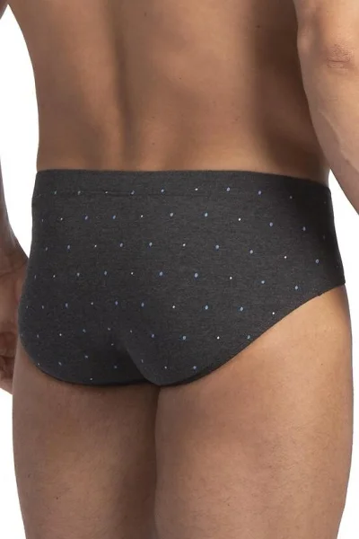 2 PACK slipy M-1077 - Tmavě modrá-šedá