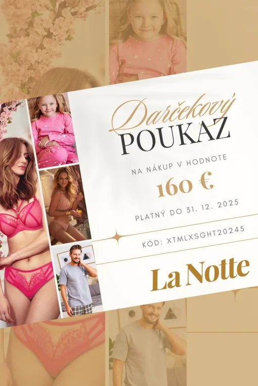 Darčekový poukaz 160 €