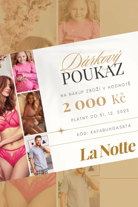 Dárkový poukaz 2000Kč - Barevná