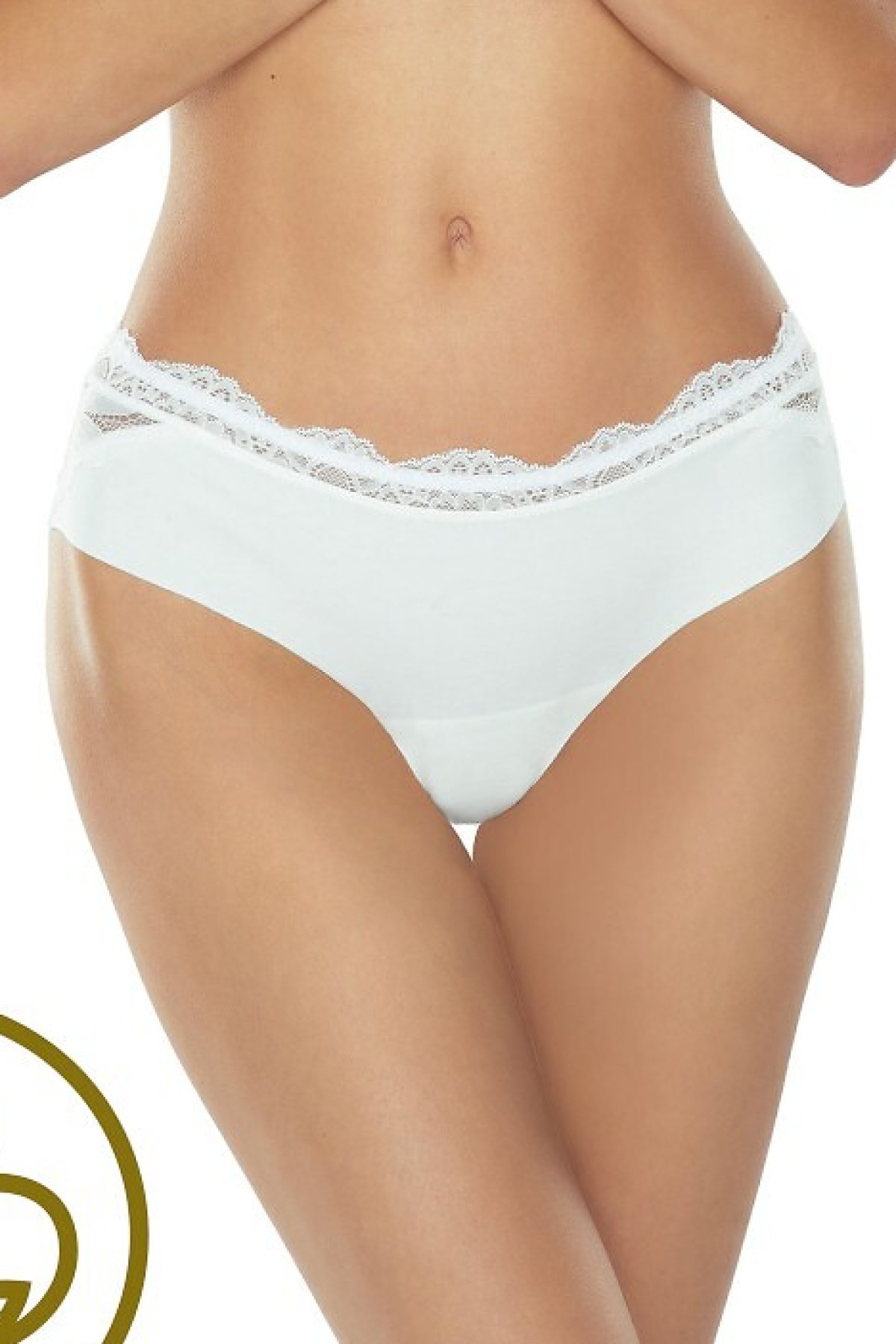 Kalhotky Lapinee 5013 Pola -bavlna Bílá 2XL