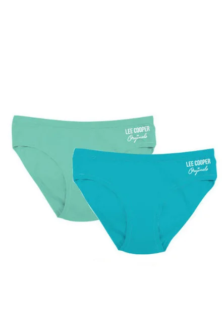 Kalhotky 34087 A'2 Slips Duo pack - Fialovo-růžová