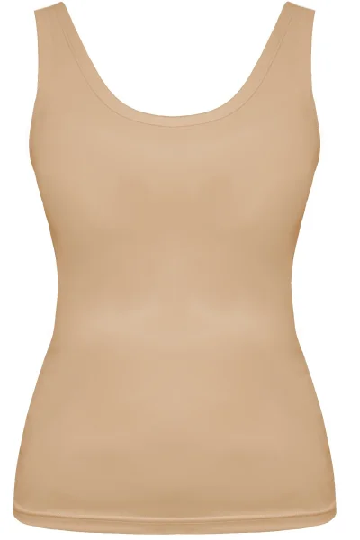 Dámské tílko 405 - bavlna - Béžová