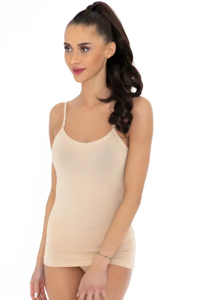 Spodní košilka 407 - bambus - Béžová