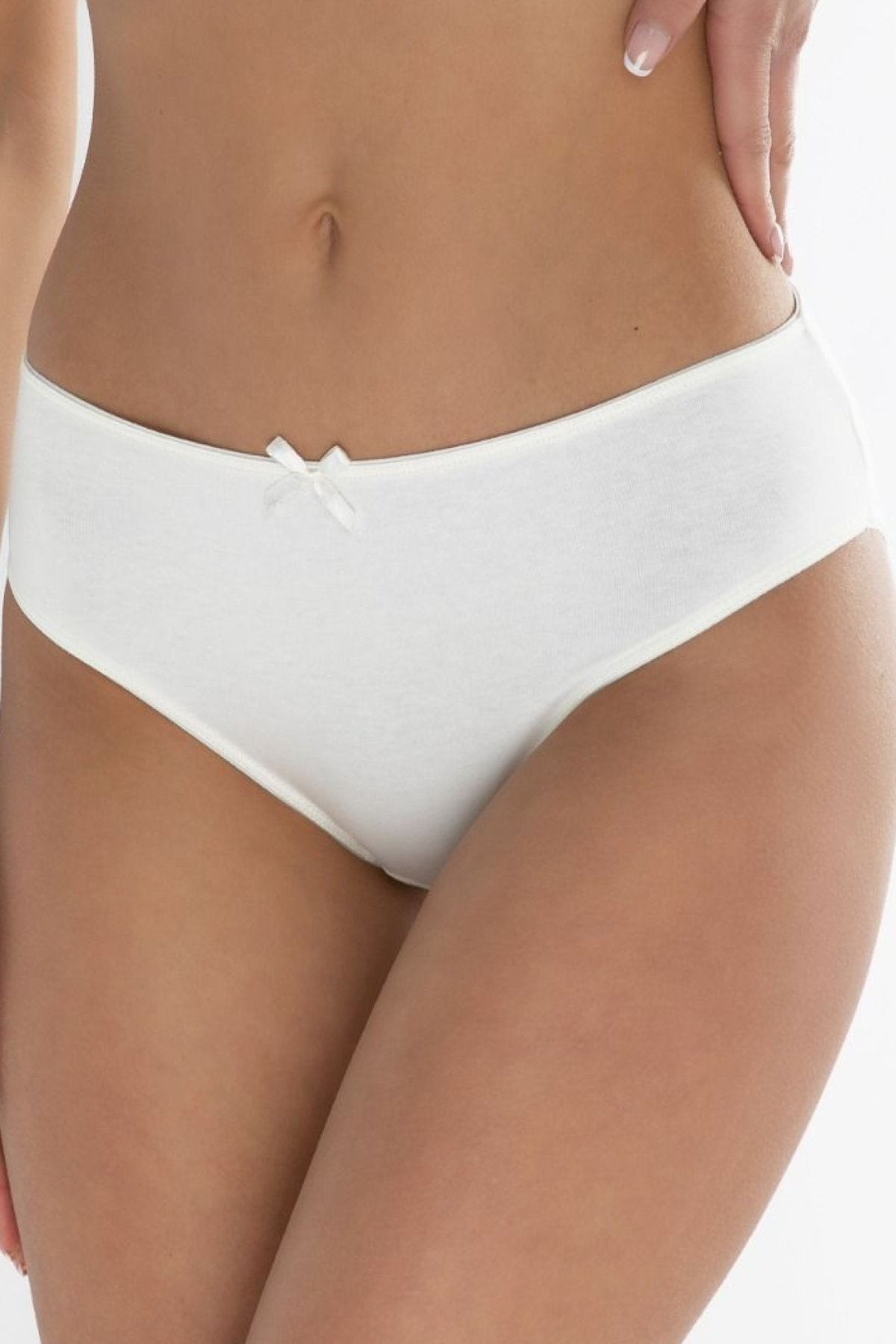 2 PACK kalhotky Leptir F-MD-50 - bavlna Ecru 2XL