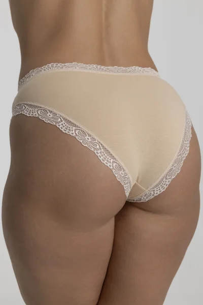 2 PACK kalhotky F-MD-22 - bavlna - Béžová