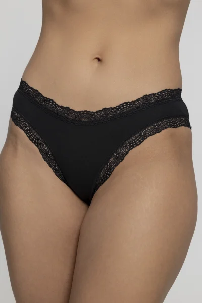 2 PACK kalhotky F-MD-22 - bavlna - Černá