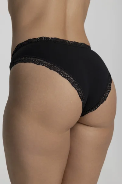 2 PACK kalhotky F-MD-22 - bavlna - Černá