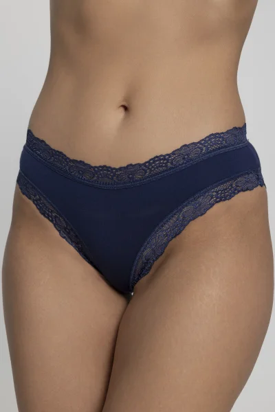 2 PACK kalhotky F-MD-22 - bavlna - Tmavě modrá