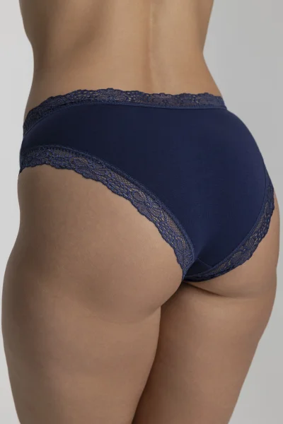 2 PACK kalhotky F-MD-22 - bavlna - Tmavě modrá