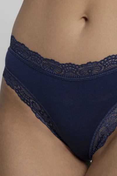 2 PACK kalhotky F-MD-22 - bavlna - Tmavě modrá