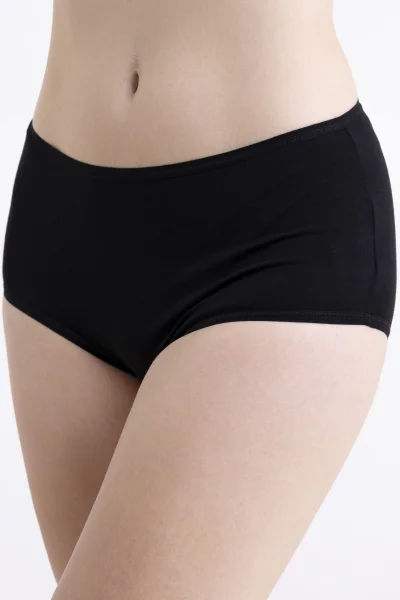 2 PACK kalhotky F-MX-72 - bavlna - Černá