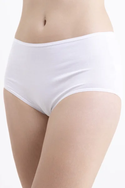 2 PACK kalhotky F-MX-72 - bavlna - Bílá