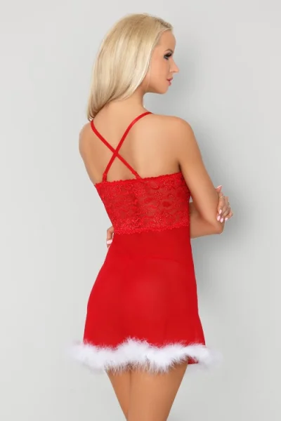 Sexy košilka Ayanda LC 90471 - Červená