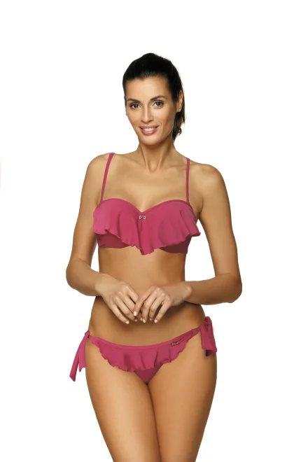 Dvoudílné plavky Meredith Rose Pink M-467 (8)