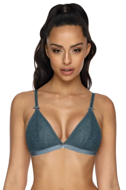Bralette podprsenka 3317/0 Polly - Modrá