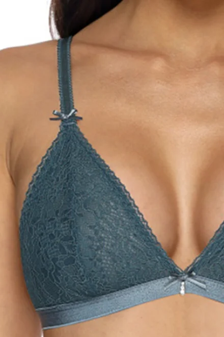 Bralette podprsenka 3317/0 Polly - Modrá