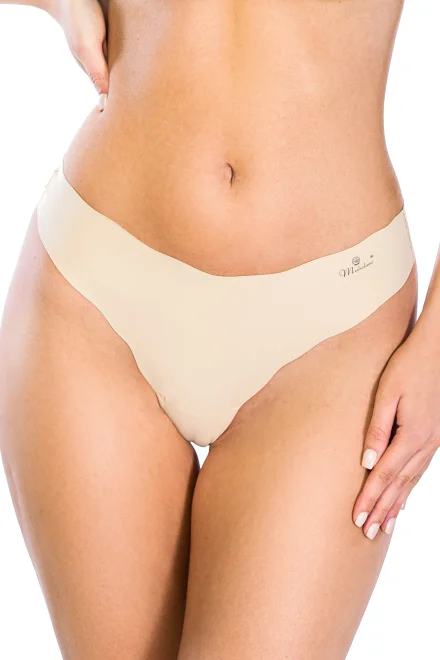 Dámská laserová tanga ABI 13005 - bezešvé - Béžová