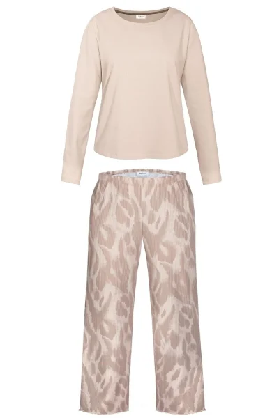 Dámské pyžamo Noelia - Cappucino