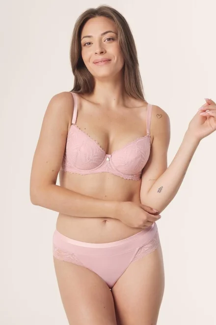 Push-up podprsenka Petra - Světle růžová