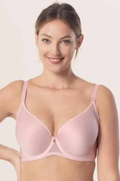 Vyztužená podprsenka Alice - Pudrově růžová