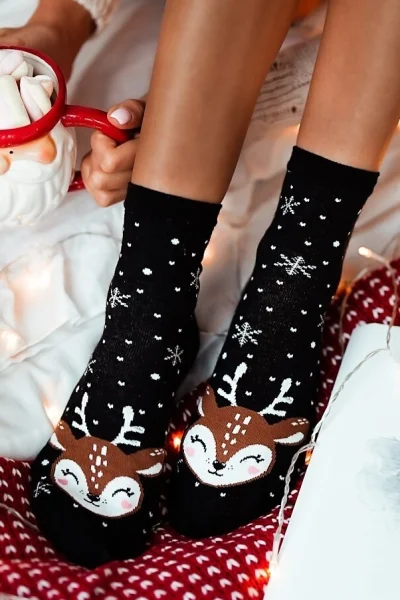 BLA Dámské ponožky 1283-009 - sob - Černá