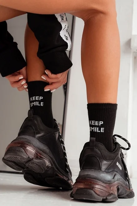 Dámské ponožky 0200-095 - Černá