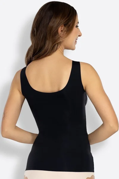 Tílko Feel Good Top - integrovaná podprsenka - Černá