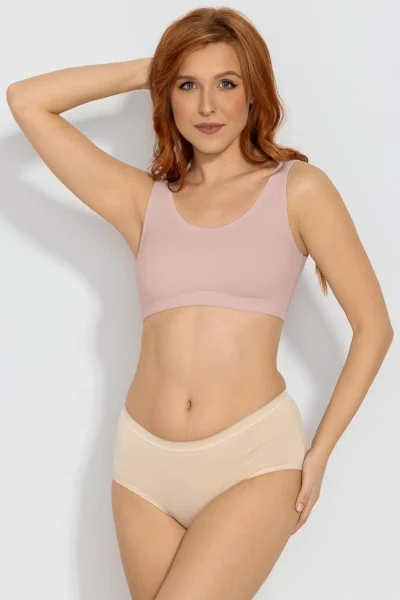 Podprsenkový top Zoya - Světle růžová
