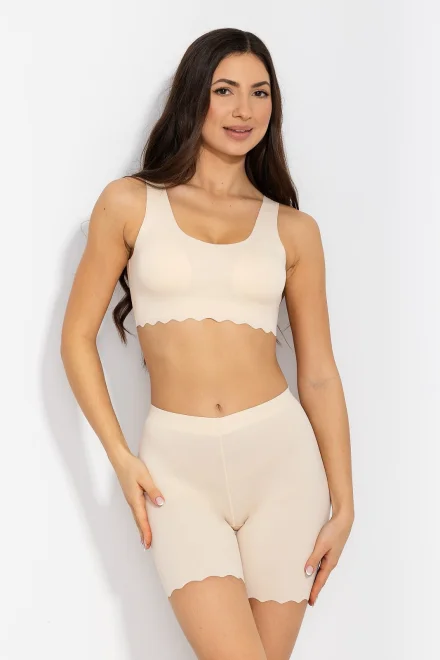 Modelující bermudy Feel Good Bermudy - Béžová