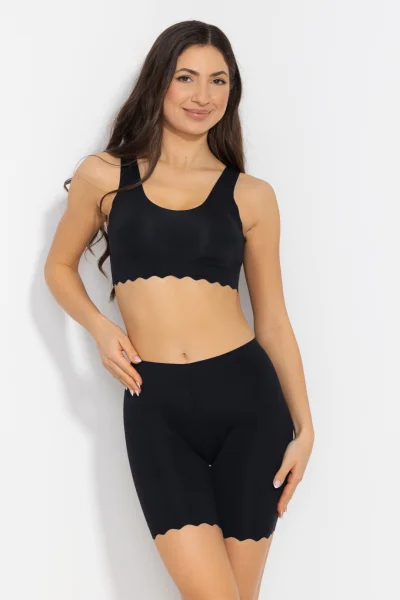 Modelující bermudy Feel Good Bermudy - Černá