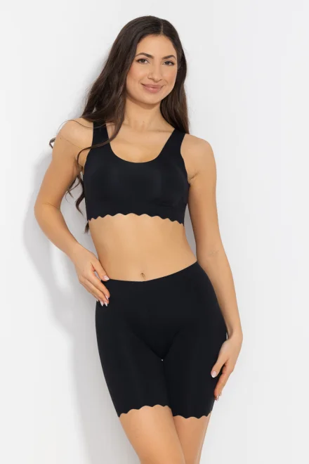 Modelující bermudy Feel Good Bermudy - Černá