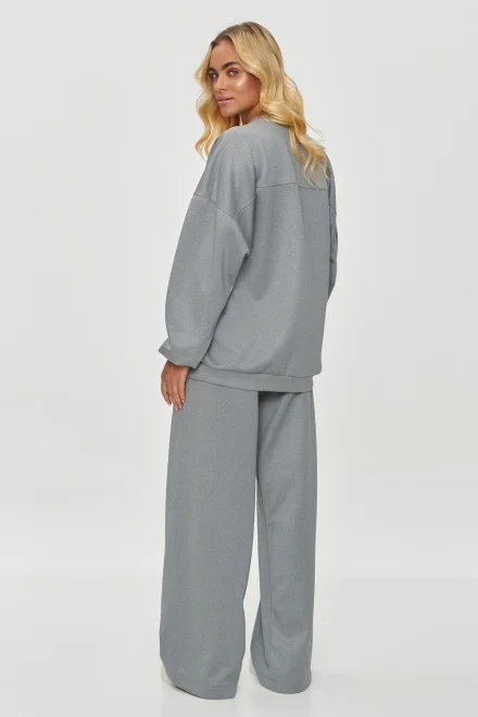 Dámská oversize souprava M856 - šedá - Šedá