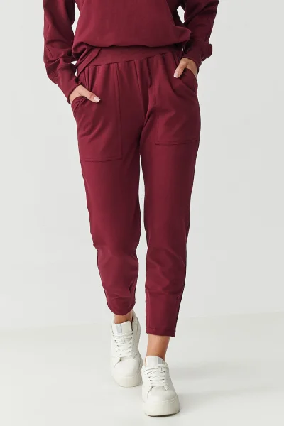 BOR Tepláková souprava M888 bordó - Bordó