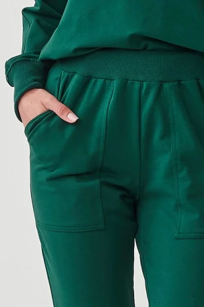 DARGRE Tepláková souprava M888 tmavě zelená - Tmavě zelená